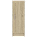 vidaXL Armoire à chaussures Chêne Sonoma 32x35x92 cm Aggloméré