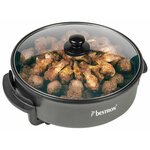 Bestron Casserole électrique de fête AHP1500Z 1500 W Gris