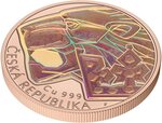 Pièce de monnaie en Cuivre 1 Dollar g 31.1 (1 oz) Millésime 2026 CZECH LION