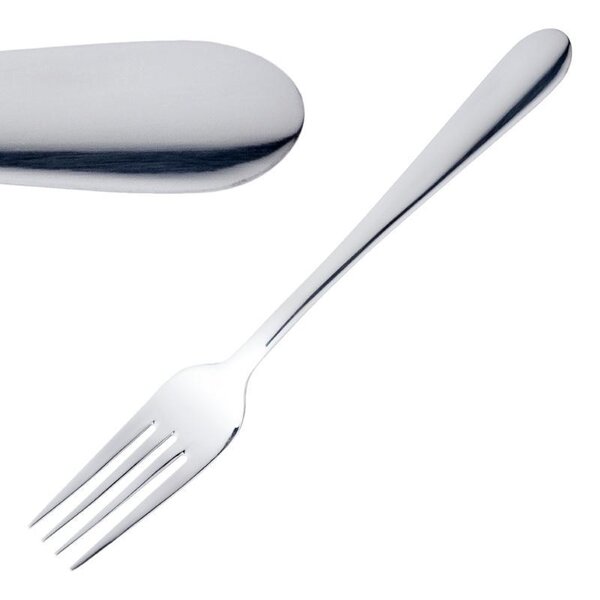 Fourchette de table 200 mm buckingham - lot de 12 - olympia -  - acier inoxydable 200