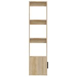 vidaXL Buffet Chêne sonoma 80x30x119 5 cm Bois d'ingénierie