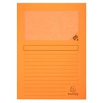 Paquet De 25 Chemises À Fenêtre Forever 130g/m2 - Coloris Pastel Assortis - 22x31cm - Couleurs Assorties - X 16 - Exacompta
