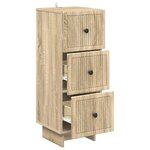 vidaXL Armoire à tiroirs Chêne Sonoma 33 x 34 5 x 90 cm