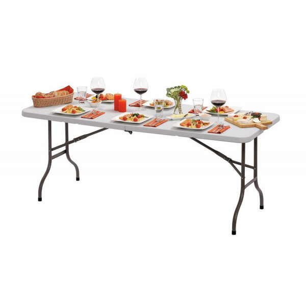 Table multi-usages pliante - 1830 mm - bartscher -  - caoutchouc 1830x740mm