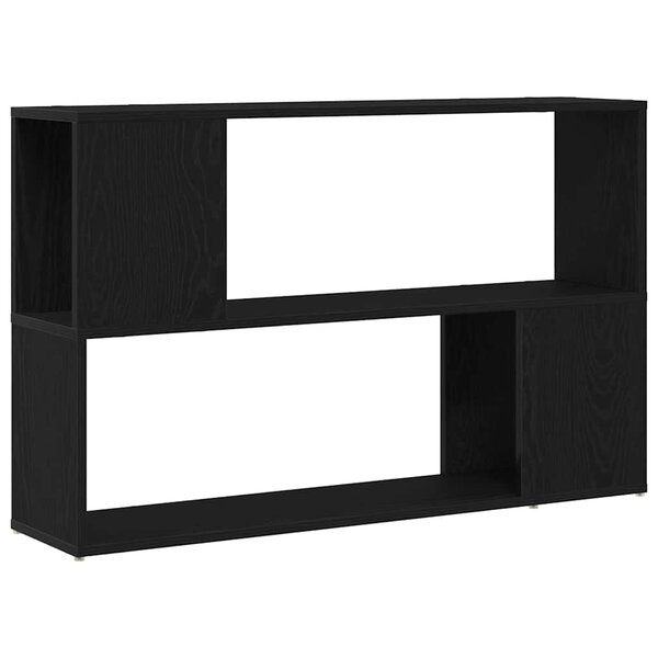 vidaXL Centre de divertissement Noir 100 x 24 x 63 cm