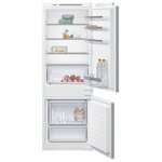 Siemens ki77vvsf0 réfrigérateur combiné intégrable - 232l (169+63) - iq300 - classe énergie a++ - 158x54cm - blanc