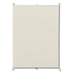 vidaXL Store plissé 70x200 cm Crème