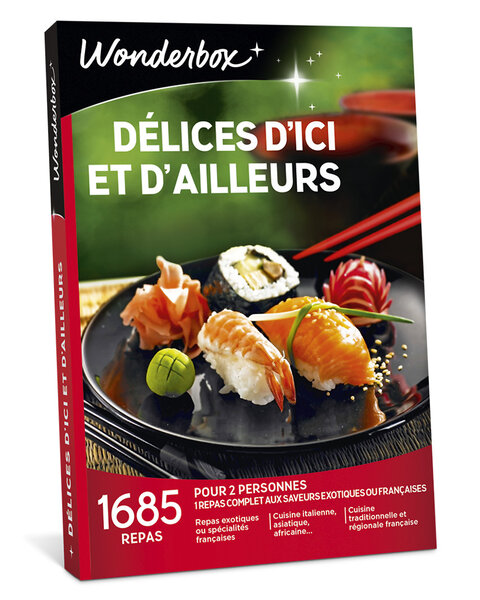 Coffret cadeau - WONDERBOX - Délices d'ici et d'ailleurs