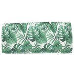 vidaXL Coussin pour assise / dossier de palette Floral Motif de feuille