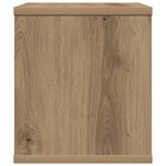 vidaXL Organisateur de bureau Chêne 36x26x29 5 cm Bois d'ingénierie