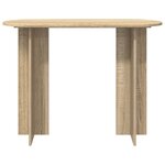 vidaXL Table console Chêne Sonoma 100 x 39 5 x 75 cm Bois d'ingénierie