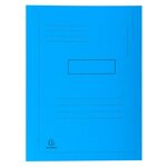 Chemise Imprimée À 2 Rabats Forever® 290g/m2 - 24x32cm - Bleu Vif - X 50 - Exacompta