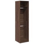 vidaXL Garde-robe chêne marron 50x50x200 cm bois d'ingénierie