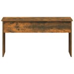 vidaXL Table basse Chêne fumé 102x50 5x52 5 cm Bois d'ingénierie