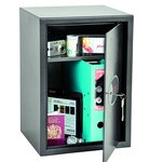 Coffre-fort Anti-effraction VELA HOME / OFFICE SS804K 49 Litres Gris PHOENIX