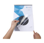 Boite 25 reliures spirales plastique 10mm - exacompta