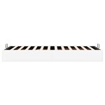 vidaXL Cadre de lit ottoman sans matelas blanc 100x200 cm similicuir