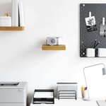 vidaXL Étagère Murale Beige 23 x 23 5 x 4 cm Bois d'ingénierie