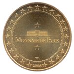 Mini médaille monnaie de paris 2008 - pavillon de l’aurore