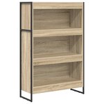 vidaXL Bibliothèque Sonoma 80 x 30 x 155 cm Bois d'ingénierie