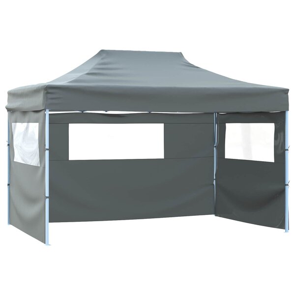 vidaXL Tente de fête 280 x 410 x 315 cm Anthracite Tissu Oxford