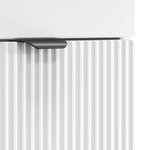 vidaXL Armoire sous évier de salle de bain Blanc 78 5 x 37 5 x 81 cm