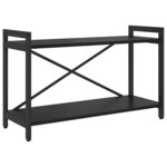 vidaXL Bibliothèque Chêne noir 80 x 30 x 48.5 cm Bois d'ingénierie
