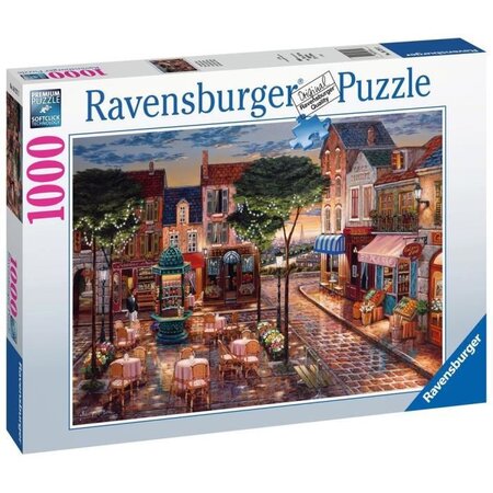 Puzzle 1000 pieces - paris en peinture - ravensburger - puzzle adultes - des 14 ans