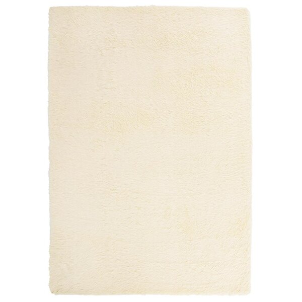 vidaXL Tapis shaggy à poils longs NAVARRA crème 240x340 cm polyester