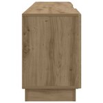 vidaXL Meuble TV 150 x 31 x 47 cm Chêne artisanal Bois d'ingénierie