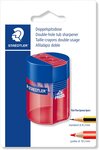 Staedtler 512 Taille-crayon en plastique à double usage
