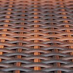 vidaXL Salon de jardin 8 Pièces avec coussins résine tressée marron