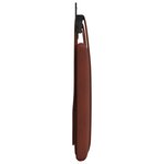 vidaXL Tête de lit suspendue Brun Brillant PU antique