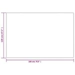 vidaXL Couverture lestée avec housse Gris 120x180 cm 9 kg Tissu