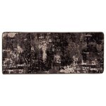 vidaXL Coureur de Tapis MARSA Noir 100 x 250 cm Polyester et PVC