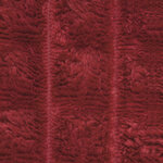 vidaXL Jeté Rouge Bordeaux 150 x 130 cm Toison