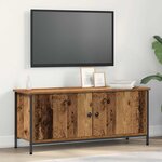 vidaXL Meuble TV Bois Ancien 100 x 35 x 45 cm Bois d'ingénierie
