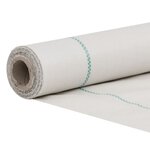 vidaXL Membrane anti-mauvaises herbes blanc 1 5x100 m PP