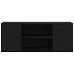 vidaXL Meuble TV Chêne noir 100 x 35 x 40 cm Bois d'ingénierie