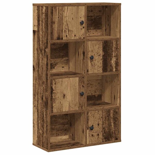vidaXL Bibliothèque vieux bois 60x24x101 5 cm bois d'ingénierie