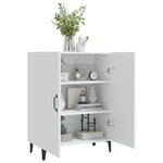 vidaXL Buffet Blanc 70x34x90 cm Bois d'ingénierie