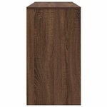vidaXL Bureau chêne marron 120x42x76 cm bois d'ingénierie