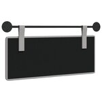 vidaXL Tête de lit suspendue tissu
