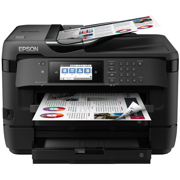 Workforce wf-7720dtwfimprimante jet d'encre couleur a3 tout-en-un
