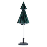 Parasol abri solaire  2 1 x 2 22H cm protection UPF 50 +  sac transport fourni vert foncé