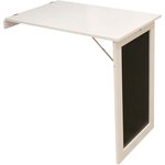 Table murale pliante avec tableau ardoise ezio