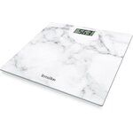 TERRAILLON 14499 Pese-personne ultra compact POCKET - Format tablette - capacité 150 kg - Plateau verre impression marbre