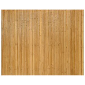 vidaXL Tapis rectangulaire naturel 80x100 cm bambou