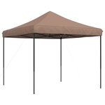 vidaXL Tente de fête Marron 292 x 292 x 315 cm Tissu Oxford