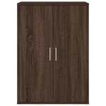 vidaXL Buffet chêne marron 60x31x84 cm bois d'ingénierie